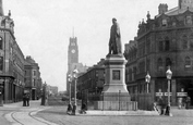 Barrow-In-Furness, The Statue, Ramsden Square 1893, Barrow-In-Furness