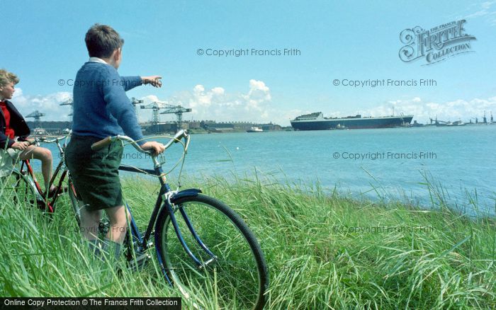 Photo of Barrow In Furness, The View Across Walney Channel 1963