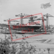 Barrow-In-Furness, Vickers Shipyard 1963, Barrow-In-Furness