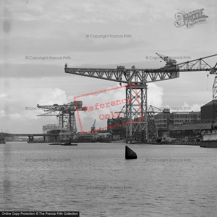 Photo of Barrow In Furness, Vickers Shipyard 1963