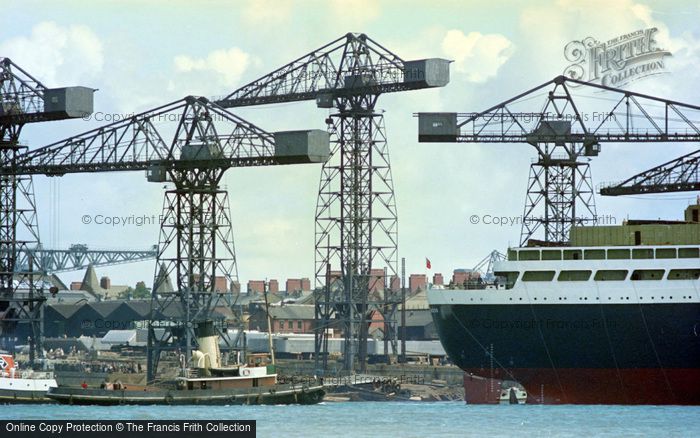 Photo of Barrow In Furness, Vickers Shipyard 1963