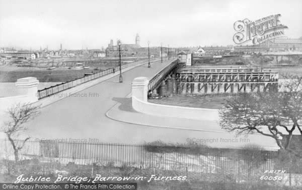 Photo of Barrow In Furness, Walney Bridge 1908