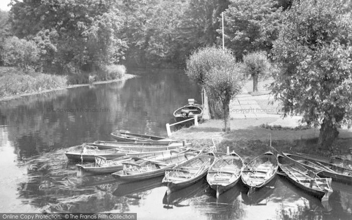 Photo of Barrow Upon Soar, The Boathouse c.1965