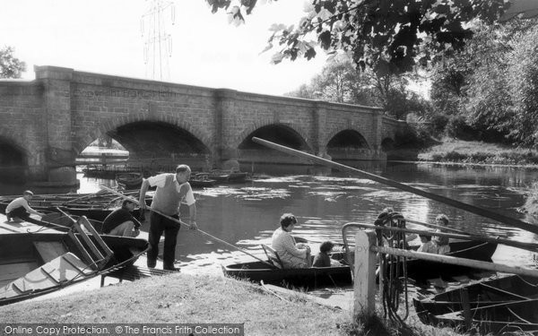 Photo of Barrow Upon Soar, The Bridge And River c.1965