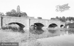 The Bridge And River c.1965, Barrow Upon Soar