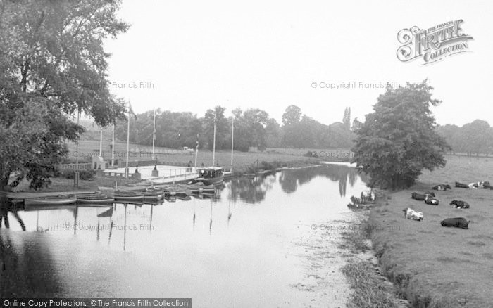 Photo of Barrow Upon Soar, The River c.1955