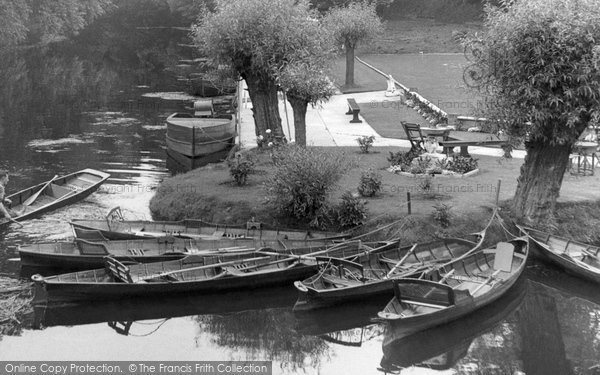 Photo of Barrow Upon Soar, The River Soar c.1955