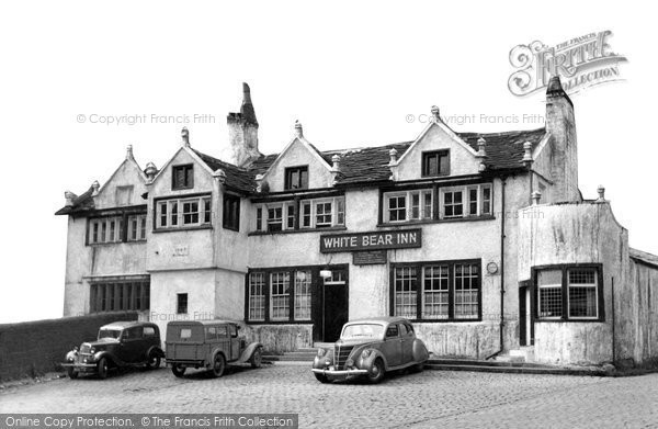 Photo of Barrowford, The White Bear Inn c.1950