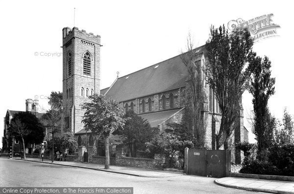 Photo of Barry, All Saints Church c.1960