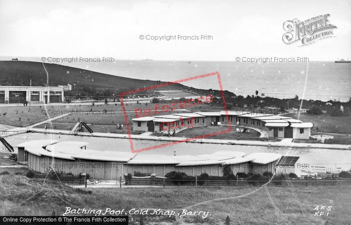 Photo of Barry, Bathing Pool, Cold Knap c.1960