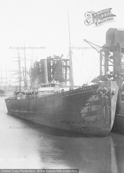 Photo of Barry, Docks, A Ship 1899