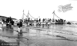 'paddling' 1925, Barry Island