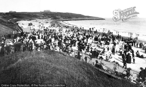 Photo of Barry Island, Whitmore Bay, The Sands 1910
