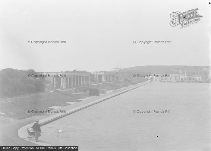Photo of Barry, The Knap Boating Lake c.1950