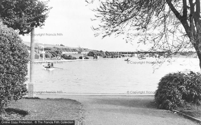 Photo of Barry, The Knap, Boating Lake c.1960