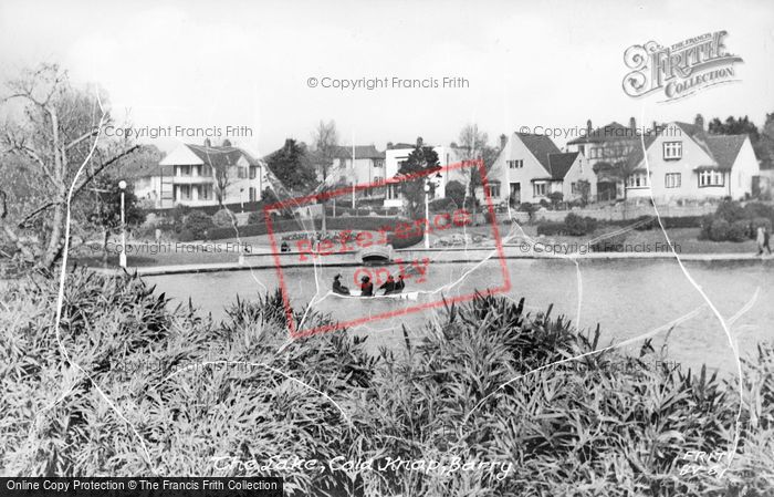 Photo of Barry, The Lake, Cold Knap c.1960