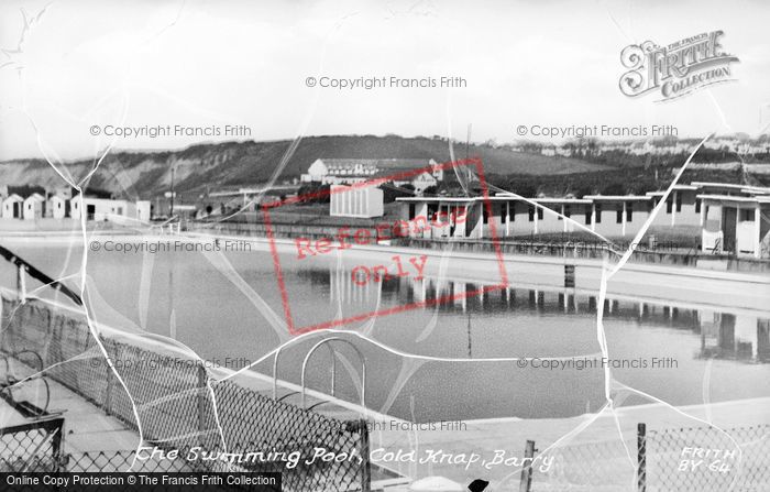 Photo of Barry, The Swimming Pool, Cold Knap c.1960