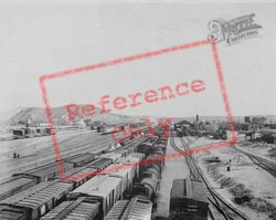 Railroad Yard c.1935, Barstow