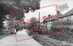 Manor Road c.1955, Barton-Le-Clay