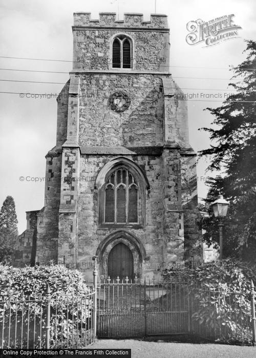 Photo of Barton Le Clay, The Church c.1955