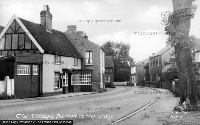 Photo of Barton Le Clay, The Village c.1955