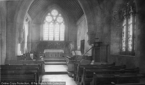Photo of Barton Seagrave, Parish Church Interior c.1960