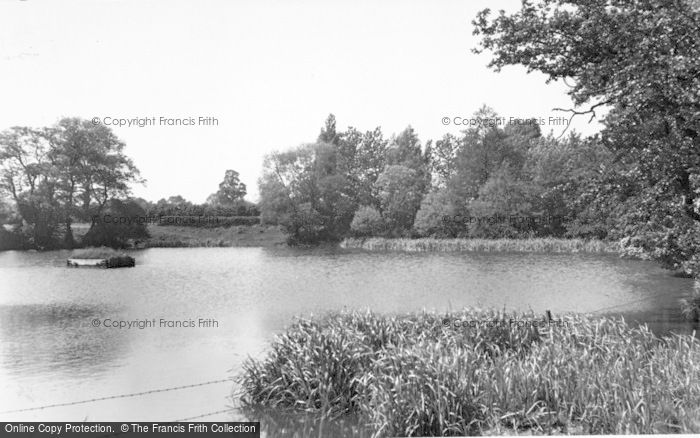 Photo of Barton Under Needwood, The Fish Pond c.1955