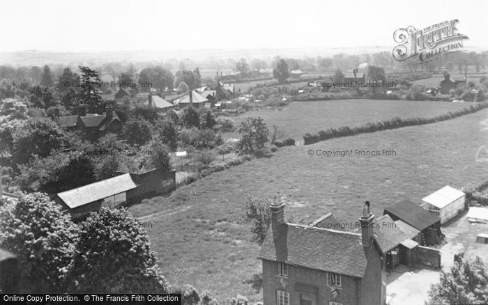Photo of Barton Under Needwood, The Village c.1955