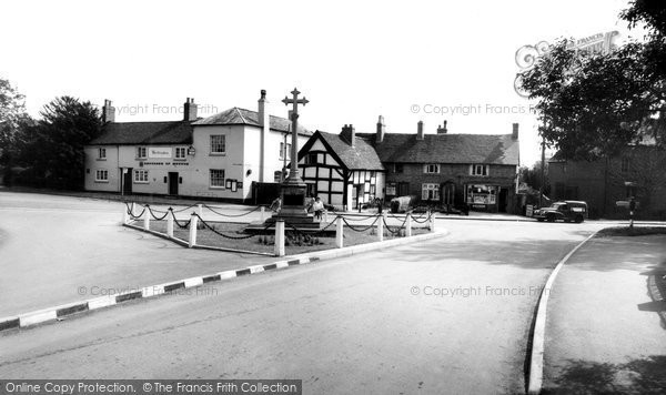 Photo of Barton Under Needwood, Village Centre c.1955