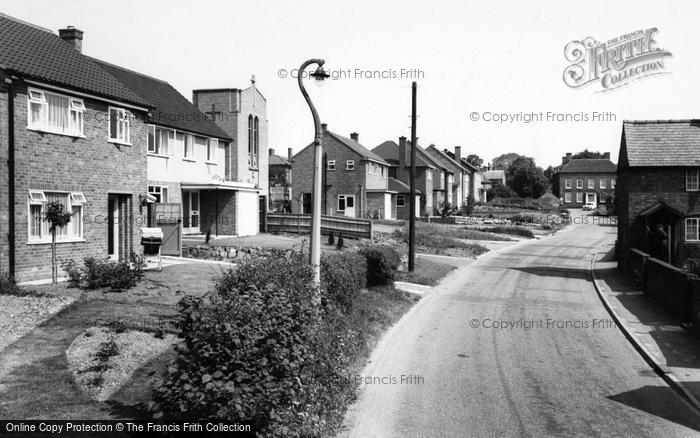 Photo of Barton Under Needwood, Wales Lane c.1965