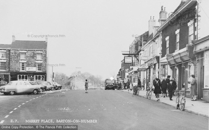 Photo of Barton Upon Humber, Market Place c.1960