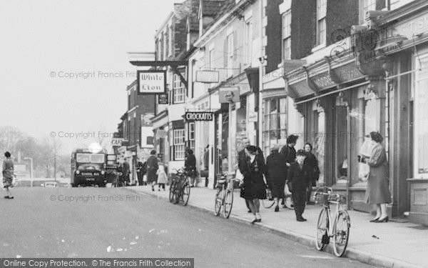 Photo of Barton Upon Humber, Market Place Shops c.1960