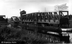 Barton Upon Irwell, The Aqueduct And Road Bridge c.1955, Barton Upon Irwell