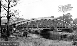 Barton Upon Irwell, The Bridge c.1955, Barton Upon Irwell