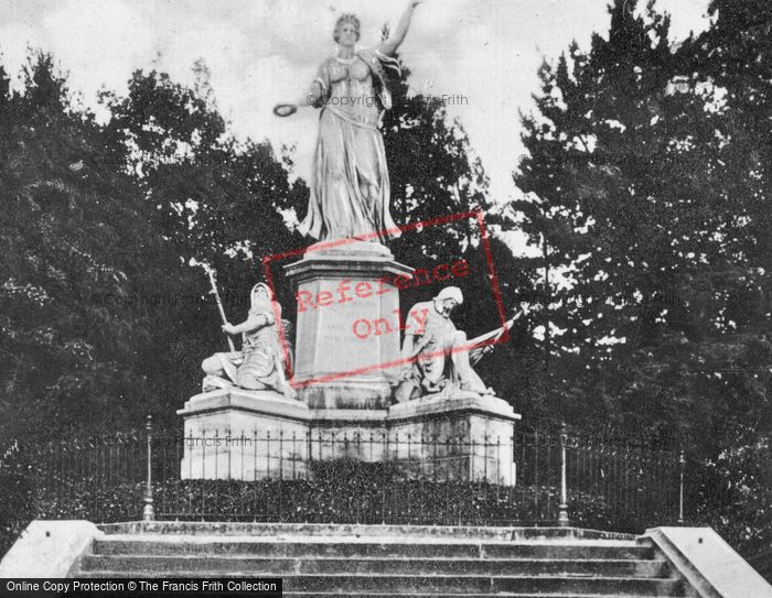 Photo of Basel, St Jacob's Monument c.1930