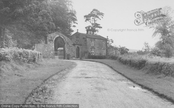 Photo of Bashall Eaves, Browsholme Hall, Gates c.1955