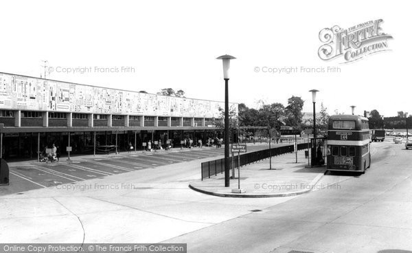Photo of Basildon, Bus Station c.1965