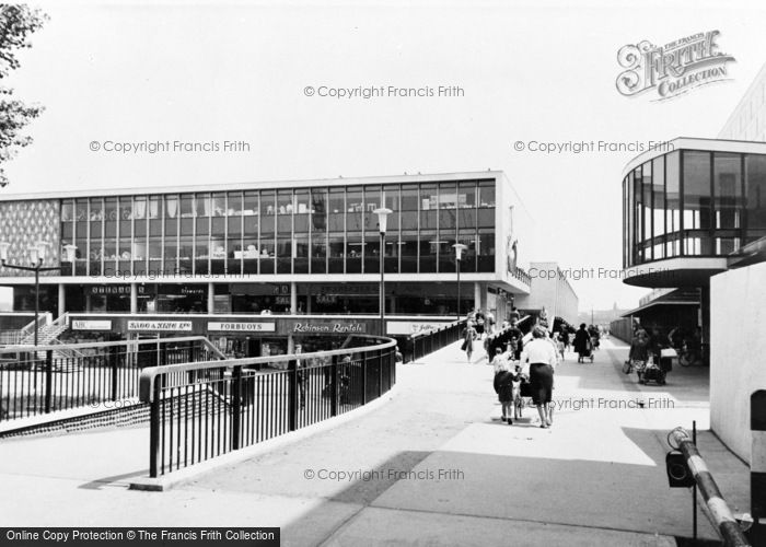 Photo of Basildon, East Walk c.1960
