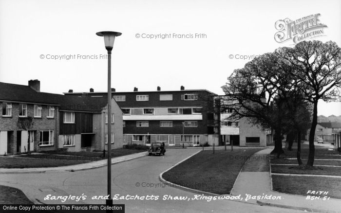 Photo of Basildon, Langley's And Latchetts Shaw, Kingswood c.1965