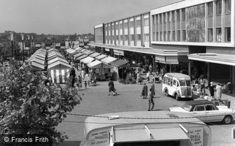 Basildon, Market Place 1961