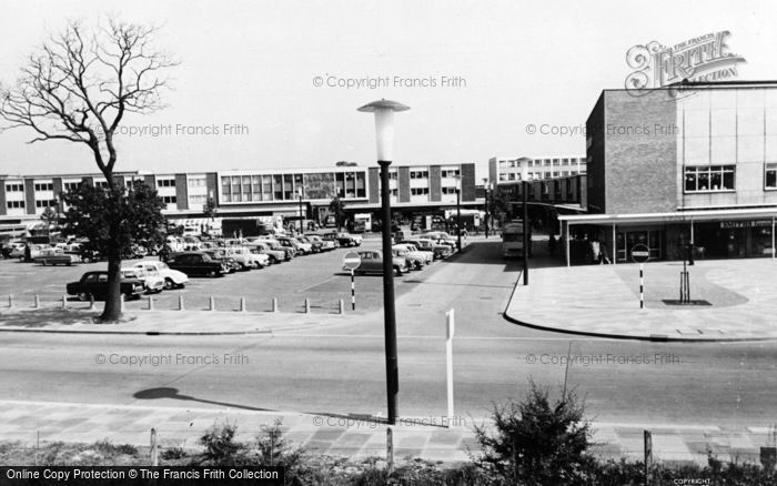 Photo of Basildon, Market Place c.1965