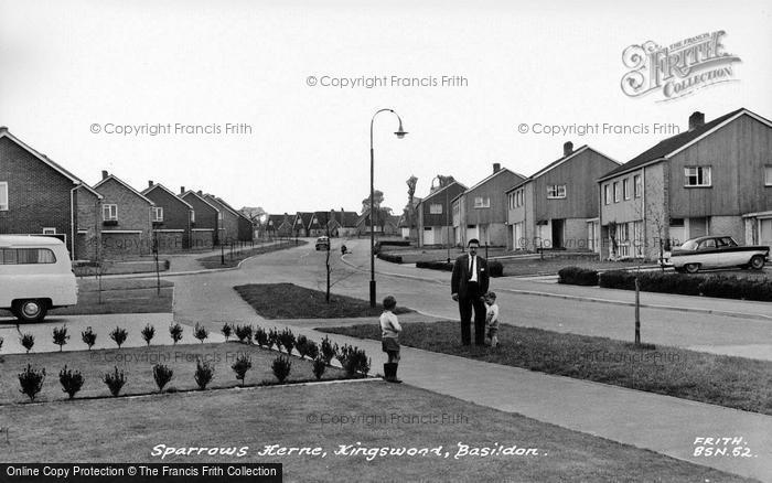 Photo of Basildon, Sparrows Herne, Kingswood c.1965