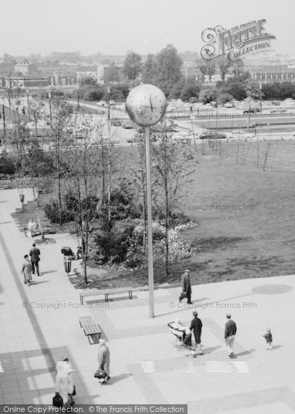 Photo of Basildon, The Clock c.1965