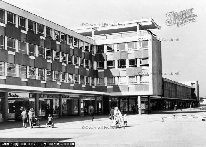 Photo of Basildon, The Town Square And Keay House c.1960