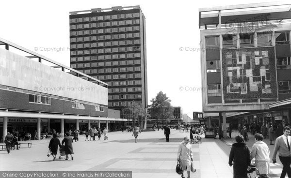 Photo of Basildon, Town Square c.1965