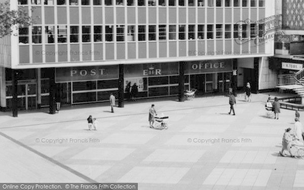 Photo of Basildon, Town Square Post Office c.1965
