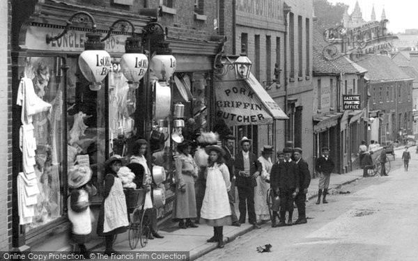 Photo of Basingstoke, A Shop In Church Street 1904