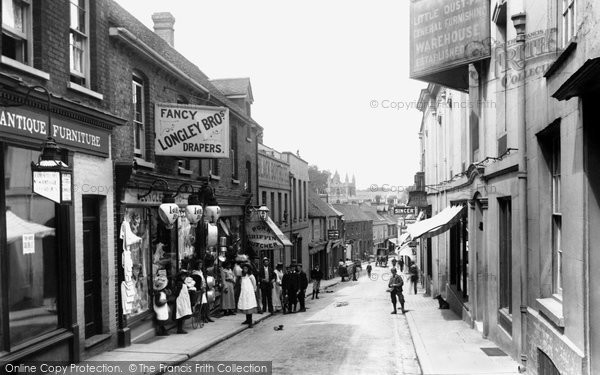 Basingstoke, Church Street 1904
