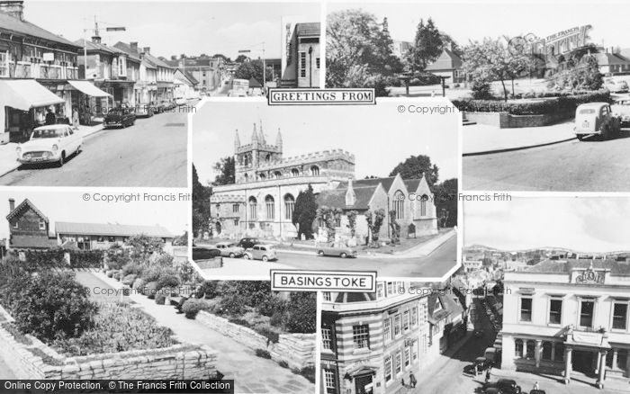 Photo of Basingstoke, Composite c.1960