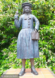 Cross Street, The Blue Coat Boy Statue 2011, Basingstoke